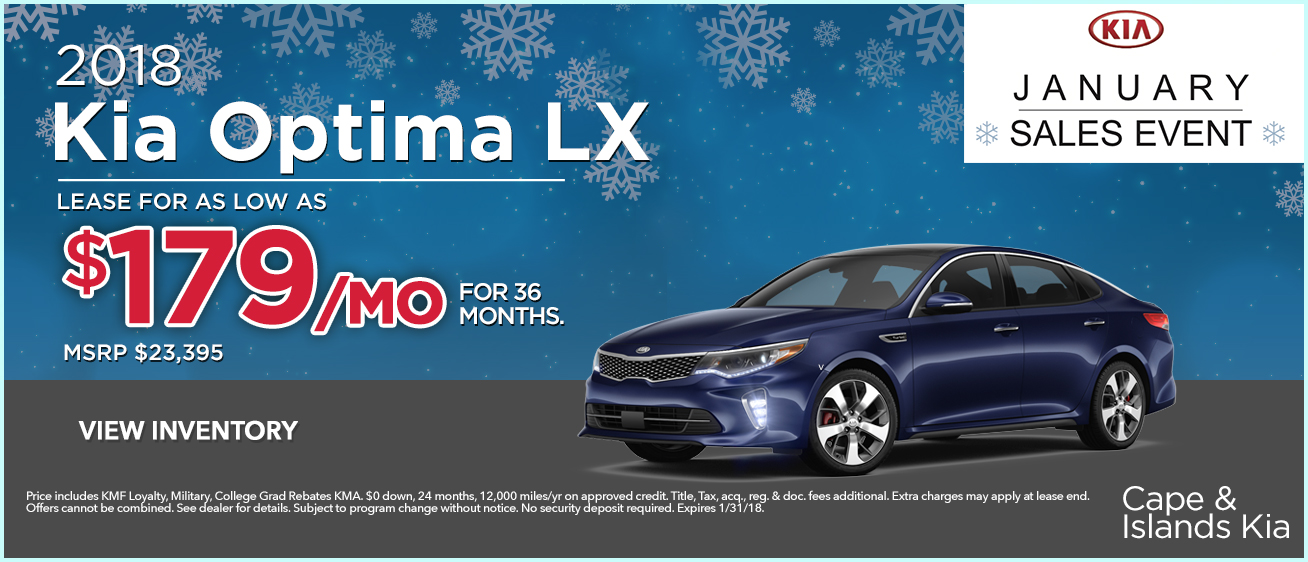 Kia Specials Cape Cod Lease Offers Kia